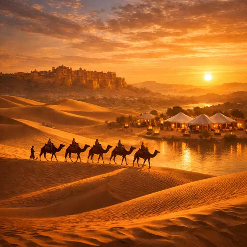 Jaisalmer desert tour package 3 nights 4 days with desert safari and camp stay
