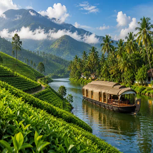 Kerala tour package 3 nights 4 days Munnar and Alleppey holiday